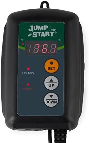 Hydrofarm Jump Start MTPRTC Thermostat — the Rack-Room Workhorse for Heat Mats & Tape