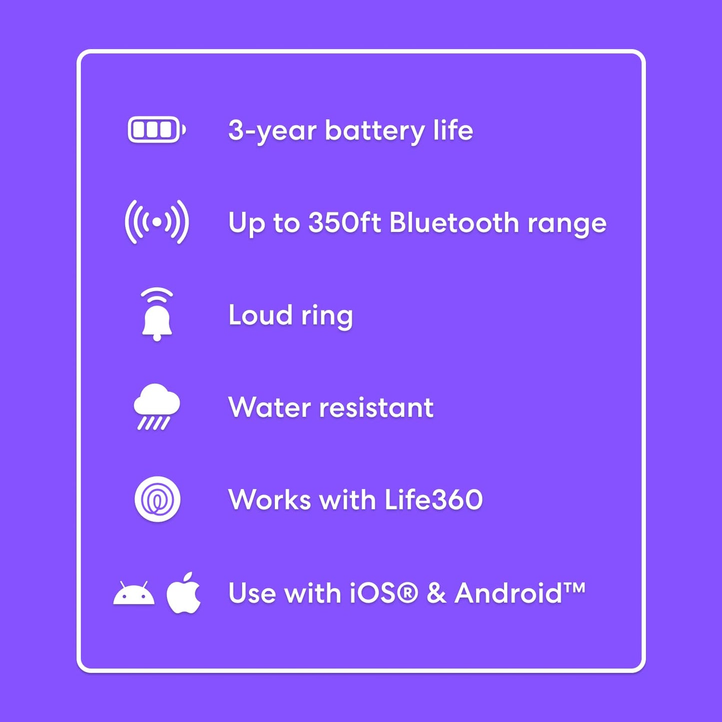 Life360 Tile Essentials 4-Pack - Mates, Slim, and Sticker trackers to find your things fast.