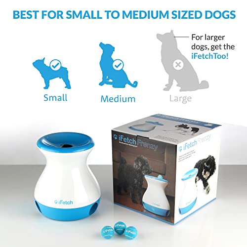 iFetch Frenzy Brain Teaser Fetch Toy - Non-Electronic, Fun for Small Dogs.