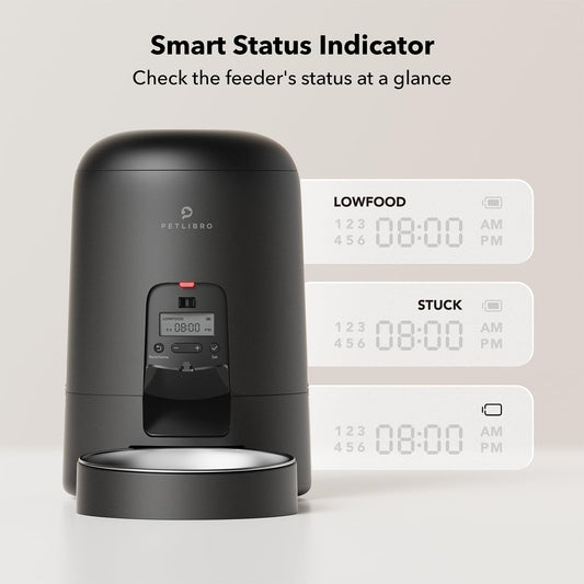 PETLIBRO Automatic Pet Dispenser - Long-Lasting 180-Day Battery, AIR Ti Features for Efficient Feeding.