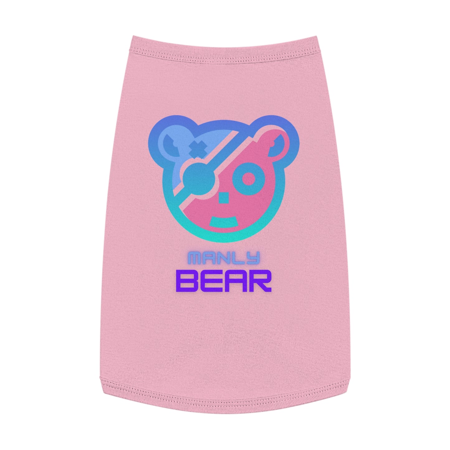 Manly Bear Pet Tank Top