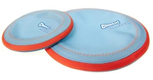 Chuckit! Paraflight Flying Disc Dog Toy, Small (6.75")