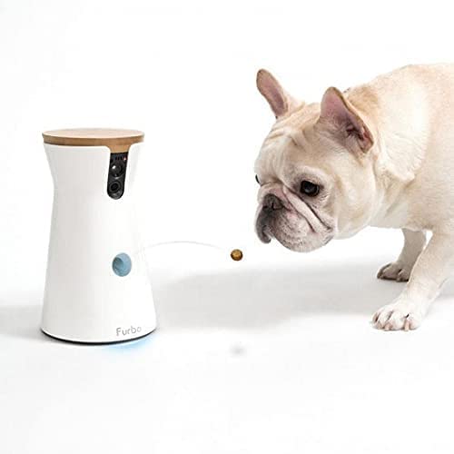 Dog Camera: Treat Tossing, Full HD Wifi Pet Camera and 2-Way Audio, Designed for Dogs, Compatible with Alexa (As Seen On Ellen)