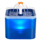 Ultra Silent 2L Pet Water Fountain - LED Light & Carbon Filter for Fresh, Clean Water.