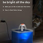 Automatic 2L Pet Fountain - Ultra Silent Design with LED Light & Purifying Filter.