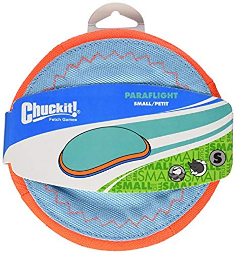 Chuckit! Paraflight Flying Disc Dog Toy, Small (6.75")