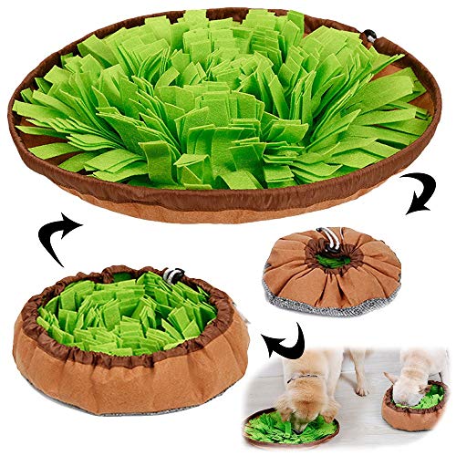 AWOOF Snuffle Mat — Turn Mealtime Into a Nose-Work Adventure (Dogs & Cats)