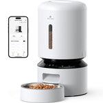 Load image into Gallery viewer, PETLIBRO Automatic 5G WiFi Pet Feeder with Freshness Preservation, 5L Timed with Low Food Sensor, Up to 10 Meals Per Day-White
