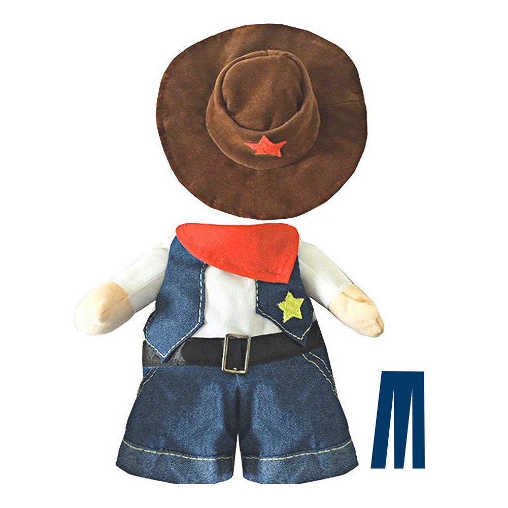 Dog or Cat Costume-The Cowboy Sheriff with Hat Cosplay