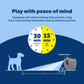 PetSafe Automatic Ball Launcher – Interactive Dog Fetch Toy with Safety Sensors & Adjustable Distance