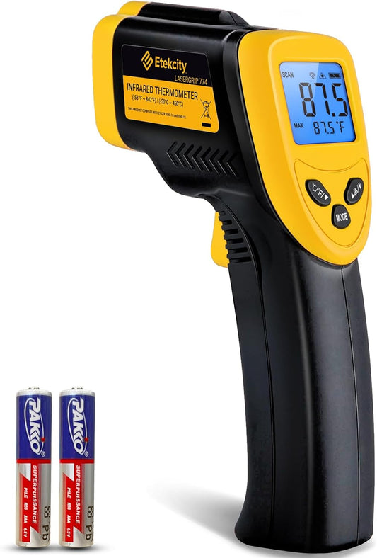 Etekcity Lasergrip 774 Infrared Thermometer — Know Your Basking Spot's Real Temperature