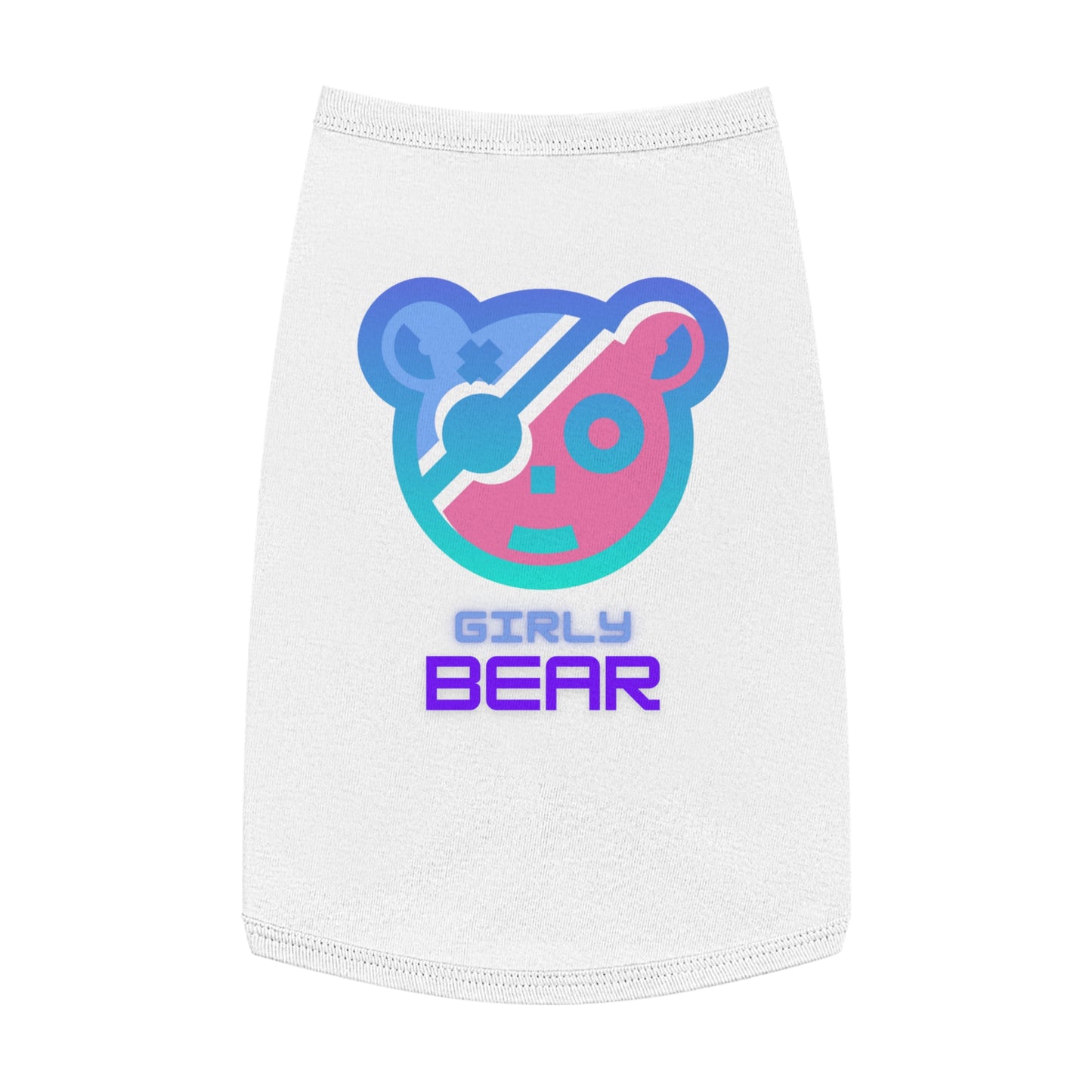 Girly Bear Pet Tank Top