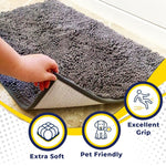 Load image into Gallery viewer, Muddy Mat® AS-SEEN-ON-TV Highly Absorbent Microfiber Dog Door Mat and Pet Rug, Non Slip Thick Washable Medium 30&quot;X19&quot;
