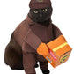 UPS Dog Costume for Medium Dogs - Ideal for Delivery-Themed Pet Events or Parties.
