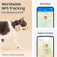 Tractive GPS Tracker & Health Monitor for Cats - Alerts, Universal Collar Compatibility