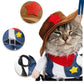 Dog or Cat Costume-The Cowboy Sheriff with Hat Cosplay