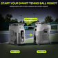 TENNIIX Basic Portable AI Tennis Ball Machine & Robot – Voice & App Controlled, 18.7 lbs, Gray
