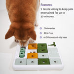 Load image into Gallery viewer, Barkwhiz Dog Interactive Treat Puzzle Toy 3 Levels, Mental stimulating for Boredom and Smart Pets
