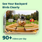 Load image into Gallery viewer, Durable waterproof bird feeder camera for capturing stunning bird videos
