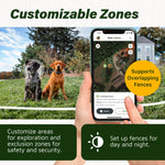 Load image into Gallery viewer, SpotOn GPS Dog Fence-App Based Wireless Waterproof Dog Fence Collar 128 Satellite Network GPS Dog Fence System
