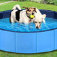 1Pc 160 X 160 X 30Cm-63.0 X 63.0 X 11.8Inch Foldable Pet Swimming Pool PVC Dog Swim Pool Bathing Tub Playmat Pools