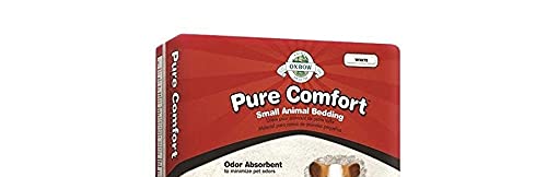 White Small Animal Bedding 72L - Perfect for keeping small animals comfortable with high absorbency and freshness.
