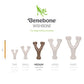 USA-Made Benebone Medium Bacon Flavored Chew Toy for Tough Chewers.
