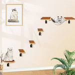 Load image into Gallery viewer, Cat Wall Bridge Wall Mount Perch Cloud Shelf Board 70&quot;
