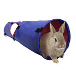 Load image into Gallery viewer, Small Animal Tunnel for Rabbits &amp; Guinea Pigs - Blue/Red
