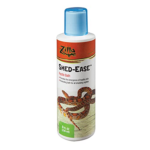 Reptile Bath Treatment for Pet Lizards and Snakes, 8-Ounce