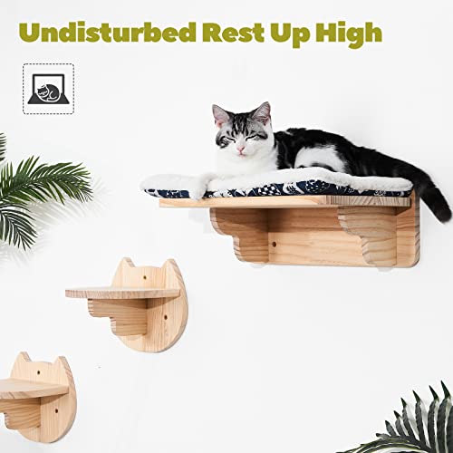 Cat Wall Mounted Hanging Resting Playing Perch Shelves
