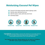 Load image into Gallery viewer, Coconut-Scented Moisturizing Pet Wipes - 100 Count (Pack of 1)
