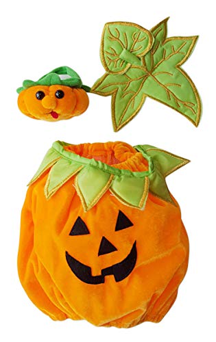 Teddy Bear Pumpkin Halloween Outfit for 14"-18" Stuffed Animals