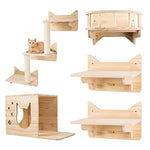 Load image into Gallery viewer, Cat Climbing Wall Frame 5 piece Furniture
