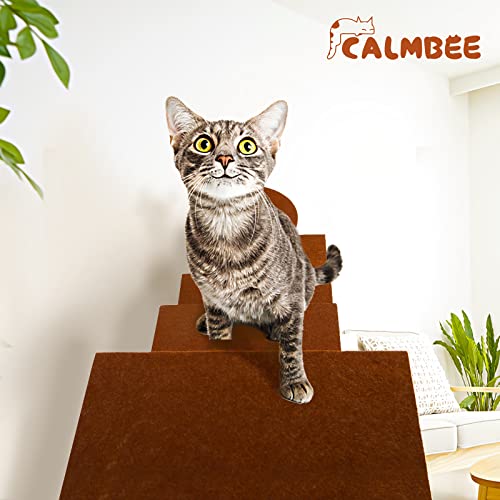 Wall-Mounted Cat Climbing Shelf - 70" Cloud Bridge for Play & Relaxation.