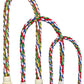 Pet Comfy Perch For Birds Flexible Multi-Color Rope, Medium - 32" Length