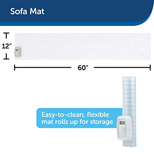 PetSafe ScatMat - Sofa-Sized Training Mat with Adjustable Static Correction & LCD Display.