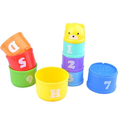 Stacking Cup Training Treat Toys for Parrots