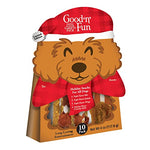 Load image into Gallery viewer, Good &#39;n&#39; Fun Good&#39;n&#39;Fun Triple Flavor Santa Variety Pack, 10 Count, Limited Edition Holiday Rawhide Chews for Dogs
