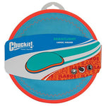 Load image into Gallery viewer, ChuckIt! Paraflight Flying Disc Dog Toy, Large (9.75&quot;), Orange And Blue
