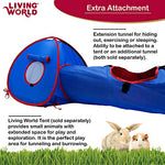 Load image into Gallery viewer, Small Animal Tunnel for Rabbits &amp; Guinea Pigs - Blue/Red
