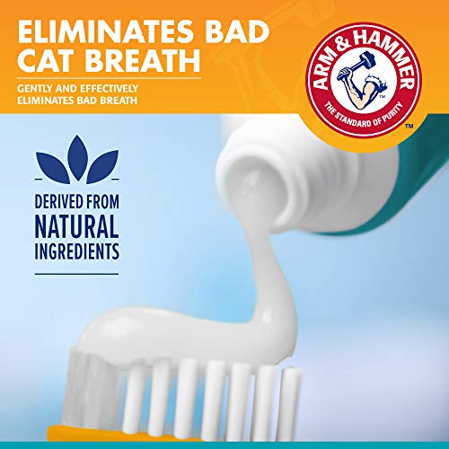 Arm & Hammer Pet Dental Kit for Cats | Tasty Tuna | 3-Piece Set