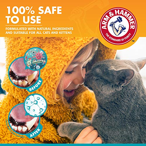 Arm & Hammer Pet Dental Kit for Cats | Tasty Tuna | 3-Piece Set