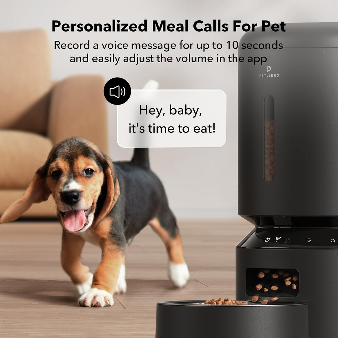 Automatic Dog/Cat Feeder w/ 5G WiFi, Freshness Preservation, 5L, Timed, Low Food Sensor