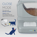 Load image into Gallery viewer, PortionPro Rx Automatic Pet Feeder with Active RFID Technology - Prevents Food Stealing, Perfect for Prescription Diets, Schedules Meals for Multiple Pets
