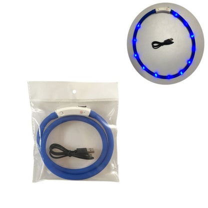 Pet Waterproof USB Rechargeable Collar LED Light - Shopper Bear Store